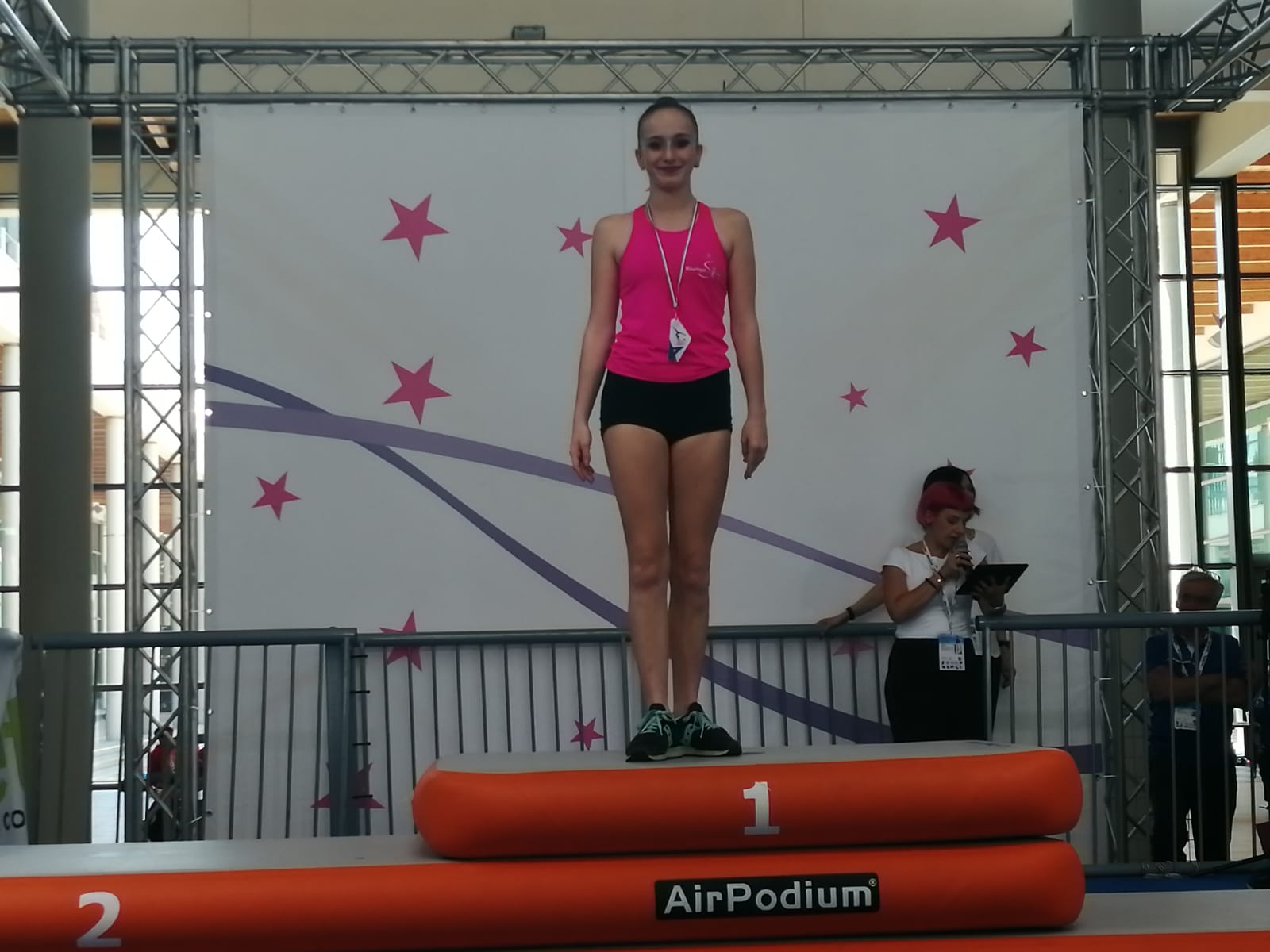 Arianna Larice medaglia d’oro a Rimini alla Festa della Ginnastica, nuovo titolo nazionale per le atlete della Rhythmic School