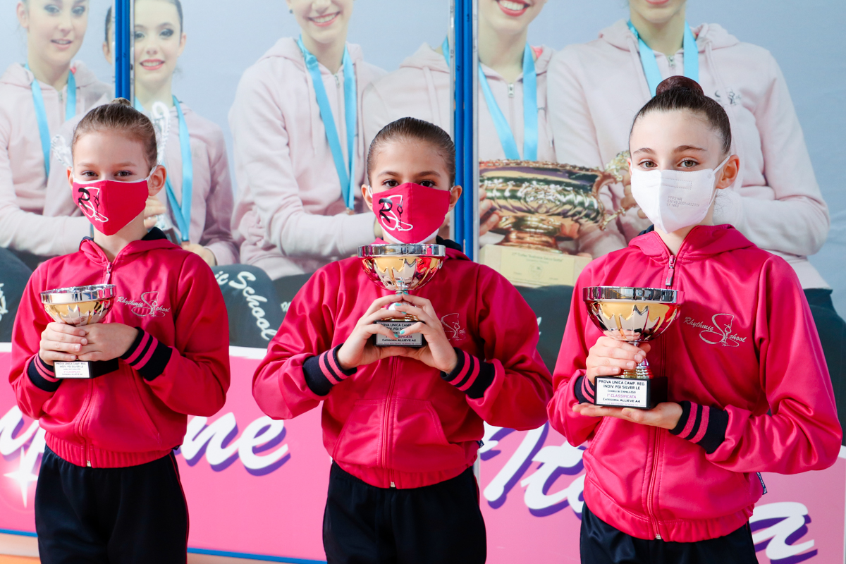 Due ori e due argenti per le RSgirls nel regionale individuale FGI silver allieve LC ed LE.